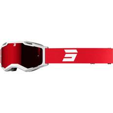 Shot Iris 2.0 Tech Motorcross Bril - Wit Rood