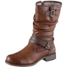 Mustang Dam Kängor & Boots Mustang Mid Calf Winter Boots Cognac