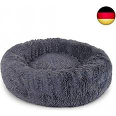 Lionto dibea hundebett rund hundekissen hundesofa katzenbett donut xl 70