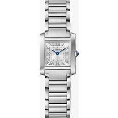 Cartier Wrist Watches Cartier Womens Grey CRWSTA0065 Tank Française Small Stainless-steel 1 Size