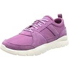 Timberland Boroughs Project L/F Ox Junior Sneaker Low Top, Purple Suede