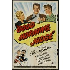 Posterazzi Pop Culture Graphics Good Morning Judge Red/Yellow Poster 11x17"