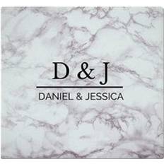 Freemans Personalised Marble Effect Saver Chopping Board