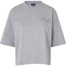 Jiana Kvinde T-shirts hos Magasin Grey Melange
