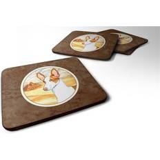 Coasters on sale CoolCookware Ibizan Hound Foam Set of 4 Coaster