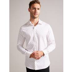 Ted Baker Kleding Ted Baker Pen Dot Slim Fit Shirt