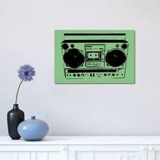ClassicLiving Boom Box Steez Canvas Graphic Framed Art