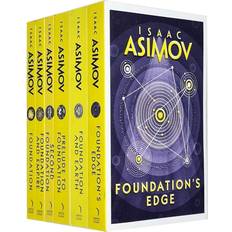 The Foundation Series by Isaac Asimov 6 Books Collection Set Fiction (Paperback)
