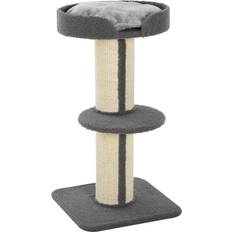 Pawhut Katzenbaum Spielbaum Kratzstamm Plattform Sisal E1 Spanplatte Plüsch