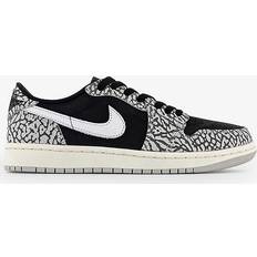 Nike Womens Black Air Jordan Low Leather Low-top Trainers Eur Women