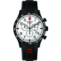 Swiss Alpine Military Aviator Chrono Chronograph White