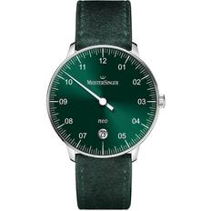 Watches MeisterSinger MeisterSinger Neo Suede Sunburst Green Green