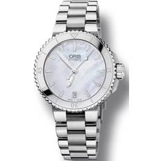Watches Oris Oris Aquis Date Lady Bracelet D White