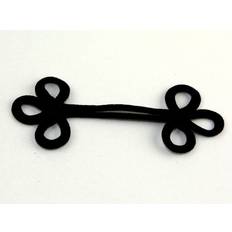 Black Buttons Minerva Chinese Button Frog Fasteners Black each