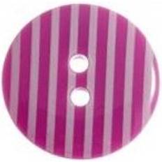 Yarn & Needlework Supplies Trimits Candy Stripe Buttons Pink each