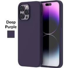 QDOS TOUCH PURE with SNAP for iPhone 14 Pro Max Deep Purple