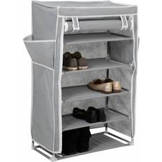 Polyester Shoe Racks Symple Stuff 5 Tier Shoe Rack