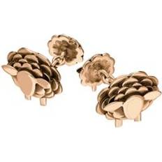 Uomo Gemelli per polsini C. W. Sellors 9ct Rose Gold Sheep Chain Link Cufflinks