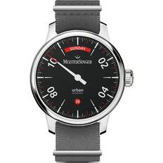Watches MeisterSinger MeisterSinger Urban Day Date Black Black