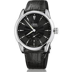 Watches Oris Oris Artelier Small Second Date Leather D Black