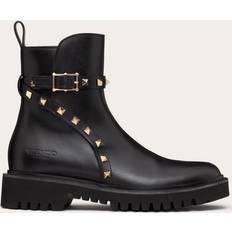 Valentino Garavani Ankle Boots Valentino Garavani ROCKSTUD CALFSKIN ANKLE BOOT MM Wo BLACK