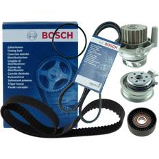 Bosch keilrippenriemen + rolle vw caddy golf skoda