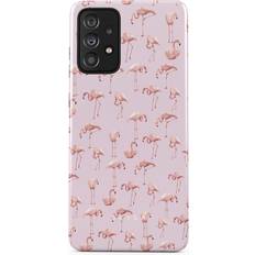 Burga Nostalgic Pink Flamingos Samsung Galaxy A72 4G 5G Case, Tough