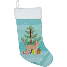 Hanging Stockings Abyssinian Cat Merry Christmas Christmas