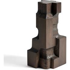 Organic Skulptur Espressolakeret Mahogni