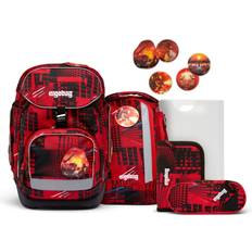 Herr - Återvunna material Skolväskor Ergobag Pack FireBear Ryggsäck, Ungdom Unisex, Multifärg Multicolor OneSize