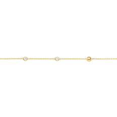 Michael Kors 14ct Gold Plated Sterling Silver Station Necklace