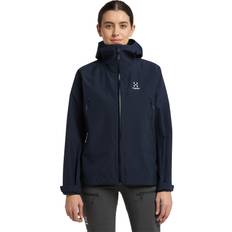 Gore-Tex - Mujer Chaquetas Haglöfs Roc GTX Jacket Women - Tarn Blue Solid