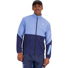 New Balance Ytterkläder New Balance Graphic Impact Run Packable Jacket - Blå