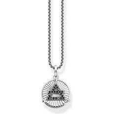 Unisex Jewellery Thomas Sabo Elements Of Nature Necklace - Silver