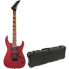 Jackson String Instruments Jackson Js Series Dinky Arch Top Js24 Dkam Electric Guitar Red Stain