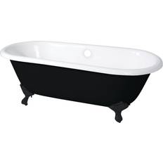 Claw Foot Bathtub Freestanding Bathtubs Kingston Brass Claw Foot Bathtub Aqua Eden (VBTND663013NB0) 167.6x76.5