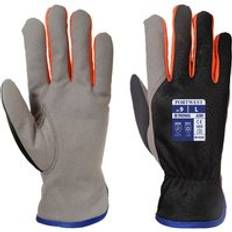 Work Gloves Portwest Wintershield Glove A280 Black/Orange Colour: Black/Orange