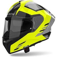 Airoh Matryx Thron Helmet - Grey/Yellow