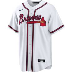 Atlanta Braves Game Jerseys Nike Men's Atlanta Braves Official Blank Replica Jersey