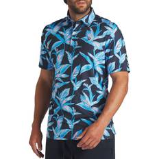 Puma x PTC Men's Floral Golf Polo, Medium, Deep Navy/Regal Blue