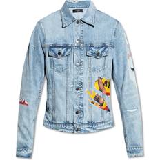 Amiri Vestes Amiri Playboy Magazine Trucker Denim Jacket