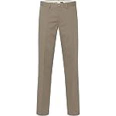 Selected Homme Slhstraight-William Twil 196 Pant - Beige