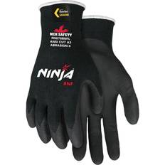 Industrial Work Clothes MCR Safety Cut Resistant Gloves A3 Black PR N9878BNFM