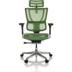 Cuir Chaises de bureau hjh OFFICE Ergohuman Slim Gen2 Tissu Maille Vert Chaise de bureau