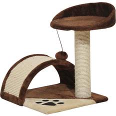 Pets Pawhut Cat Tree Scratching Scratcher