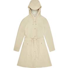 Beige - Femme Vêtements de pluie Rains Curve W Jacket - Dune