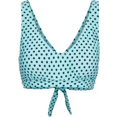 XS Bikini Tops Trespass Natalia Womens Printed Bikini Top Light Blue