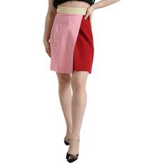 Dolce & Gabbana Beige Skirts Dolce & Gabbana Multicolor Patchwork High Waist A-line Skirt IT38