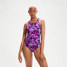 Speedo Swimwear Speedo Women's HyperBoom Allover Medalist Swimsuit Navy/Berry