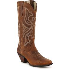 Brown - Women Rain Boots Crush by Durango Women Tan Jealousy Western Boot 7.5M